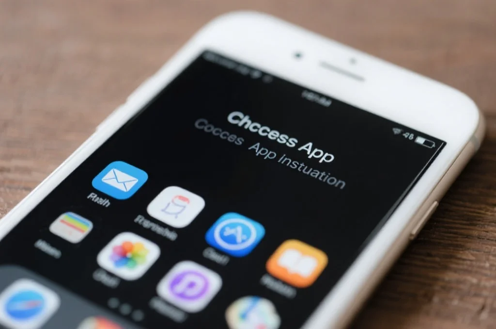 风暴App成功安装并运行的智能手机界面